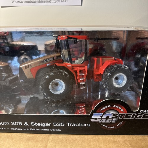 Case IH Magnum 305, Steiger 535 Tractor Gold Signature Edition Ertl 1/32 - Picture 5 of 12