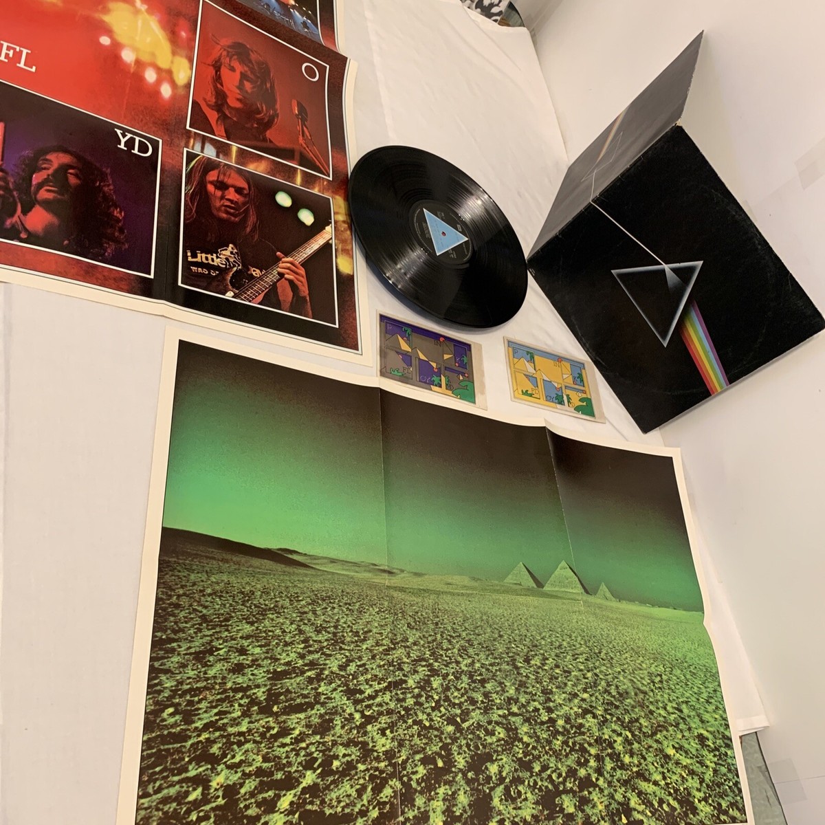 pink floyd dark side of the moon vinyl 1973 1st Press Solid pink floyd dark side of the moon vinyl 1973 1st Press Solid