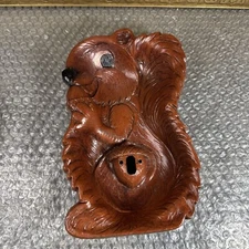 Vintage Multi Products Inc Brown Squirrel Nut Bowl Melamine Plastic 1960s