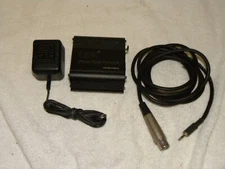 iSK SPM001 Microphone 48V Phantom Power Supply with Power Adapter and Patch Cord