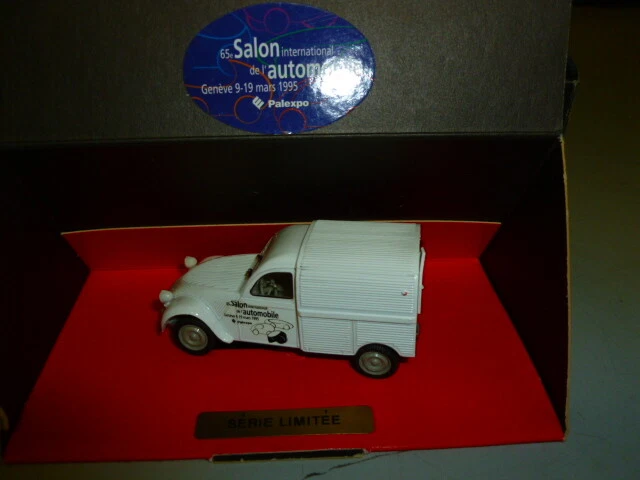  die cast 1/43 CITROEN 2CV 1955 AZU  AUTOSALON VITESSE  - Immagine 3 di 3
