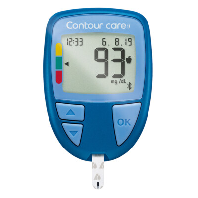 CONTOUR Care Set - Messgerät in mg/dl oder mmol/l +5 SENSOREN v.med.Fachhändler