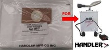 HANDLER SANI-VAC Replacement HEPA Dust Filter Bag 3-PK 62-IIDF 750A Super Sucker
