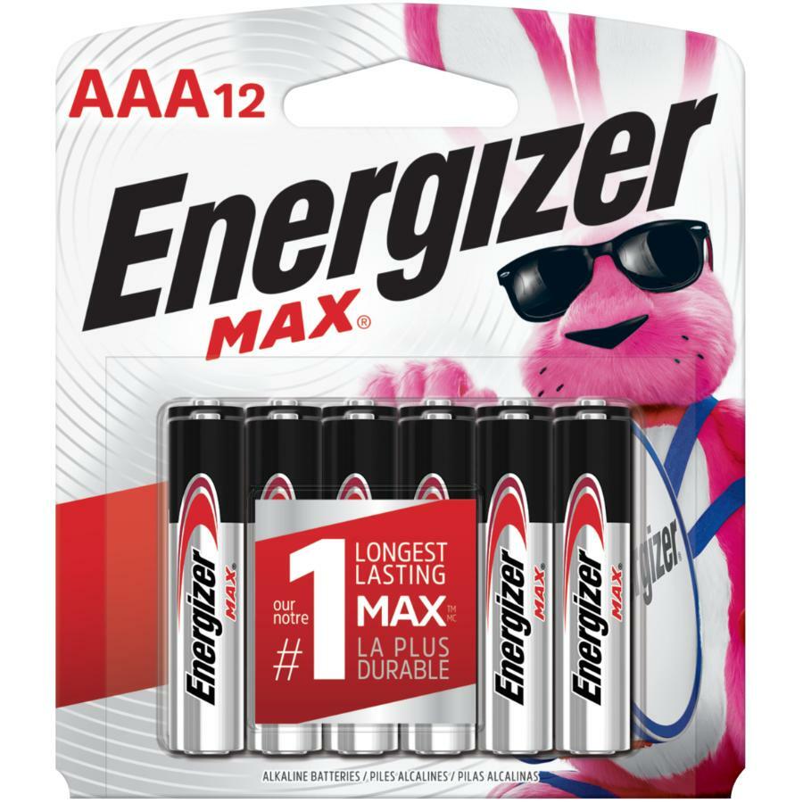 Max Alkaline AAA Batteries - 12 Pack-image