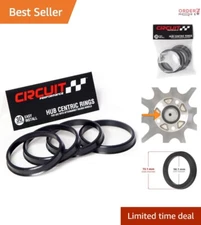 Lightweight Hub Centric Rings 73.1mm OD to 56.1mm ID - Vibration-Free Design