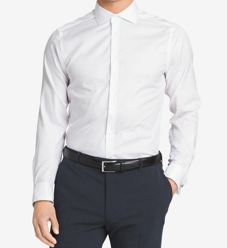 Long-Sleeve Button Dress Shirt 15.5 