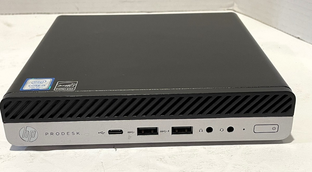 HP Prodesk 600 G3 Mini (Intel Core i5 7th Gen 2.7GHz 8GB 128GB Win