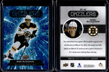 2022-23 Upper Deck Series 2 Marc McLaughlin Dazzlers Blue #DZ-60