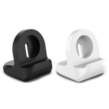 Silicone Base Charger Stand Charging Dock Station for Watch 1 2 3 4 5 6 7 8 SE