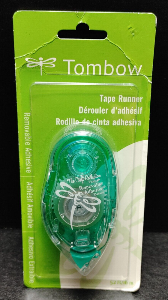 Tombow Tape Runner Removable Adhesive Tape & Applicator Dispenser  Crafts