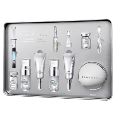 RENECELL CPR Program 8-items Set Anti-Aging Skin Solution Whole