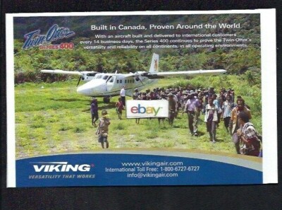 AIR NIUGINI TWIN OTTER SERIES 400 BY VIKING 2013 BUILT IN CANADA AD