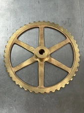 QTY 1 BOSTON GEAR BRONZE LADDER CHAIN SPROCKET 45 TEETH .353" PITCH .380” BORE