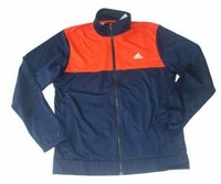 Jacke Trainingsjacke Blau Sportjacke Adidas CF1295 BACK2BASICS Ts Gr. 54 / 8