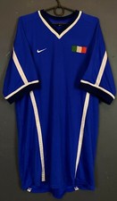 RARE MENS VINTAGE NIKE ITALY ITALIA SOCCER FOOTBALL SHIRT JERSEY MAILLOT SIZE XL