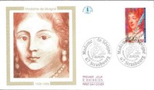 3000A++ENVELOPPE 1er JOUR  FRANCE   CEF   1996  MADAME  DE  SEVIGNE