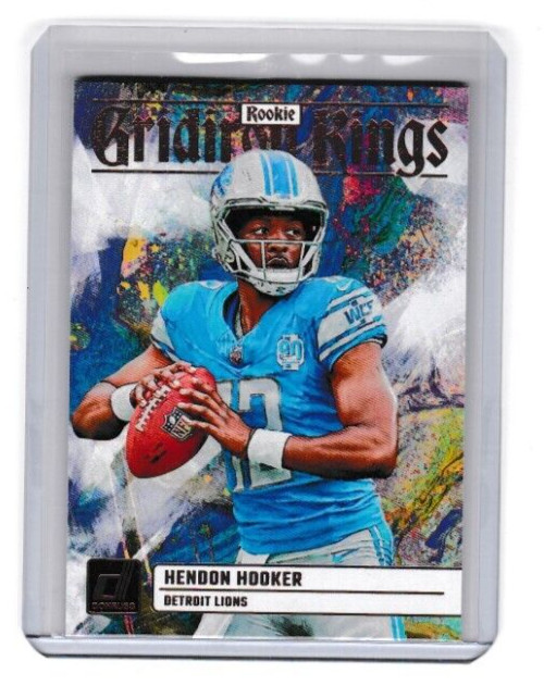 2023 Donruss Gridiron Kings Hendon Hooker RC RGK-18