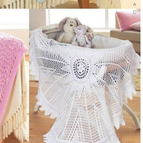 April Flowers Baby Blanket Info - K.A.M.E. Crochet - Foto 12