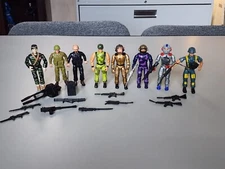 Remco American Defense US Forces Action Figures Sgt Rock Lot Plus Gear 1986