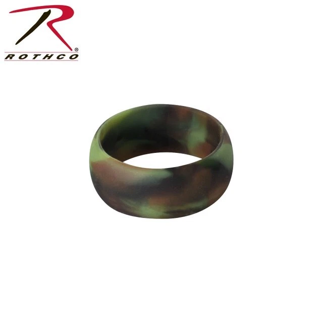 Rothco Camo Silicone Band Rubber Wedding Ring eBay