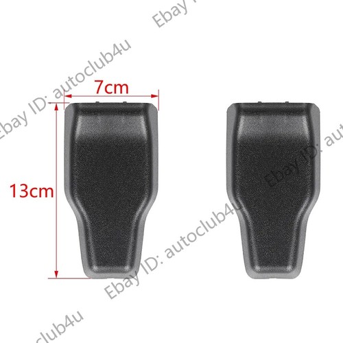 Black Rear Window Hinge Liftgate Glass Hinge Cover for 2018-24 Jeep Wrangler JL - Picture 3 of 9