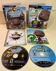 Little Big Planet 1 & 2 Bundle Lot PlayStation 3 Complete Manual PS3 Black Label