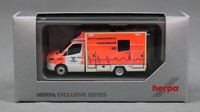Herpa 944601 H0,1:87 Mb Sprinter `18 Feuerwehr Menden Rtw Fahrtec - Neu!