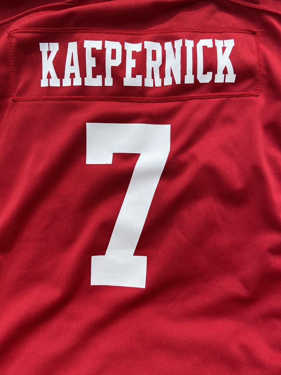 NFL 49ers C.Kaepernick キャパニック 7 ジャージ M NFL 49ers C.Kaepernick 7 ジャージ M