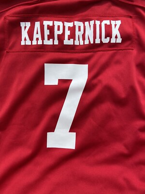 NFL Players San Francisco 49ers #7 Colin Kaepernick Jersey