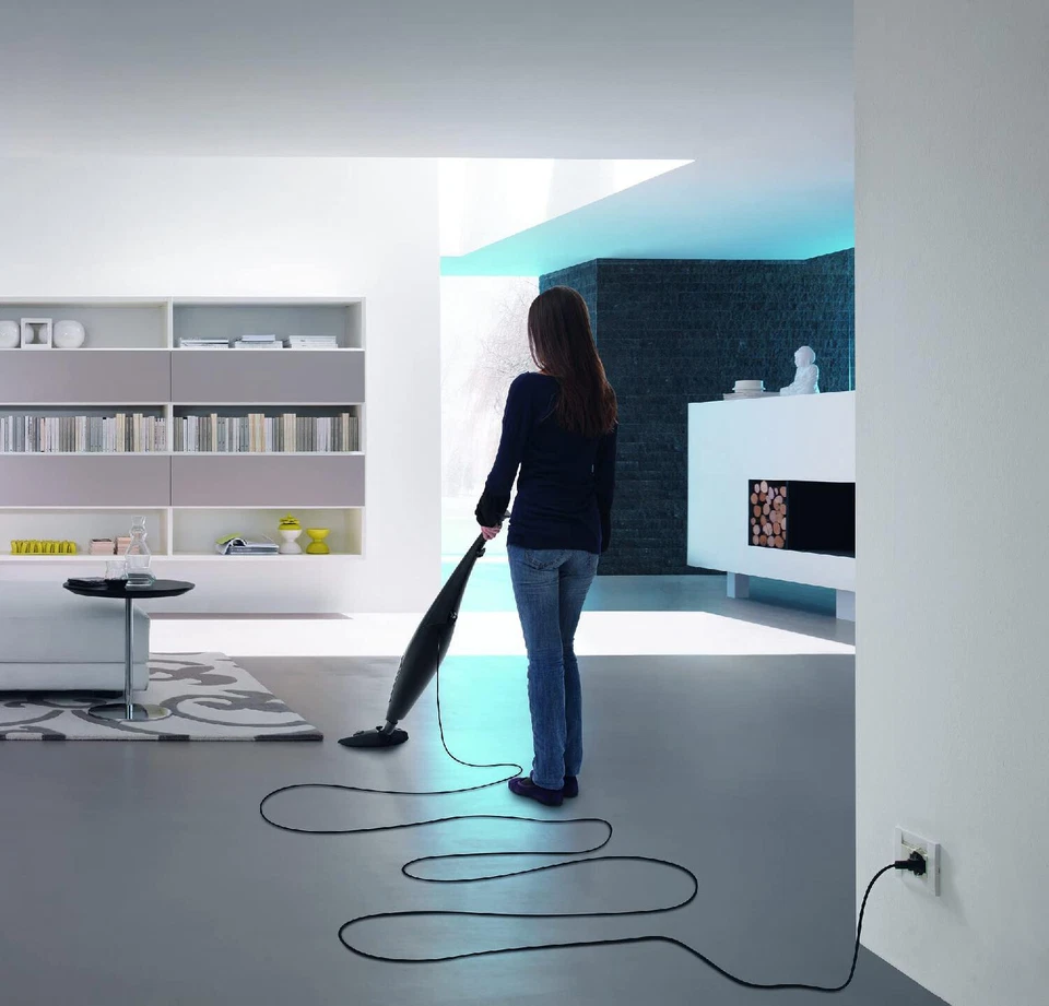 De Longhi Scopa Elettrica con Filo con Sacco XL130.21 Colombina Class - Immagine 4 di 4