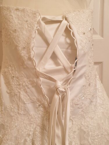 Dizzie Lizzie Couture Eloise wedding dress size 14, Tall, Sweetheart neckline - Picture 4 of 9