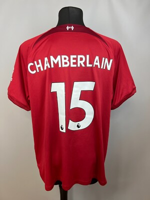 LIVERPOOL 2022 2023 CHAMBERLAIN HOME SHIRT FOOTBALL SOCCER JERSEY