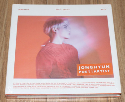 SHINee ジョンヒョン CD POET I ARTIST 新品未開封 SHINEE JONGHYUN, JONGHYUN - Shinee Jonghyun - [Poet I Artist