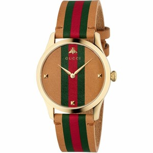 brown gucci watch