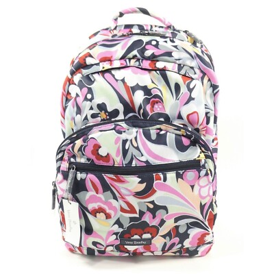 Vera Bradley Mod Paisley Lighten Up Essential Large Backpack NWT