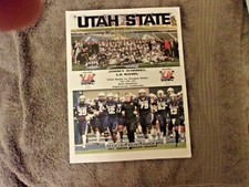 2021 UTAH STATE LA BOWL MEDIA GUIDE Program BLAKE ANDERSON DEVEN THOMPKINS AD