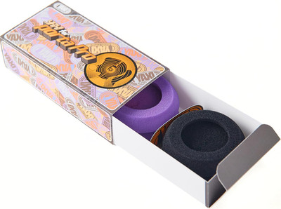 EARPADS for Koss PORTAPRO 2Pairs (Purple+Black)