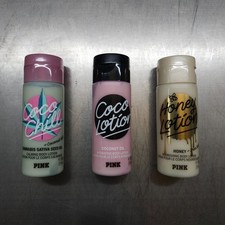 VICTORIA'S SECRET PINK COCO TRAVEL SIZE 3oz MINI BODY CREAM LOTION HONEY Vanilla