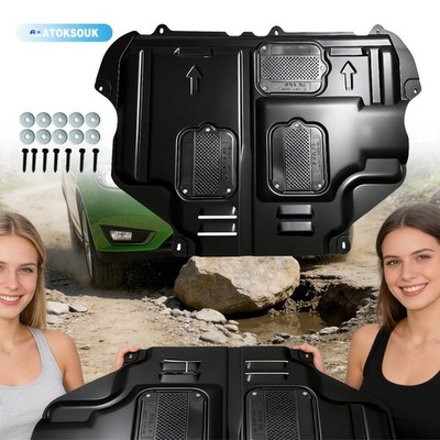 Hard Engine Skid Plate For Ford Focus 2012-2018 Splash Shield Oil Pan Guard