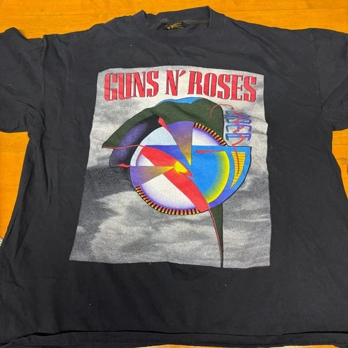 Guns N Roses Coma Tour Shirt Brockum XL 1990s vintage concert t-shirt, vintage, size XL, single stitch, B+ condition