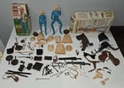 Vtg Jane & Jose West Figures & Accessories Approx.70 Pieces. 1 Fair + 1 Poor Box