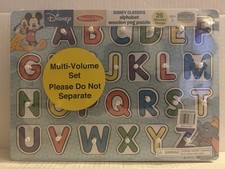 Melissa  Doug Disney Classics alphabet  MICKEY MOUSE colors  shapes  numbers