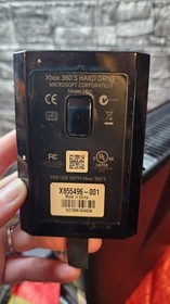 Xbox 360 Slim Matte Black Console 1439 250GB Cable Tested Works