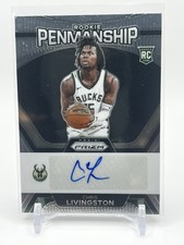 2023-24 Panini Prizm CHRIS LIVINGSTON Rookie Penmanship #RP-CLG Autograph 