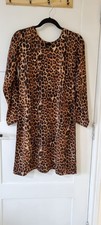 Cheeta Print Georgette Kameez large size.Be Spring & summer ready.