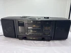 🔥  1990 JVC PC-X200 Portable AM/FM CD Cassette Tested Work