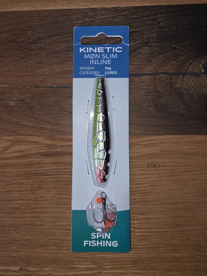 Kinetic Møn Inline Meerforelle Blinker 16g Sparkling Silver (1 von 1)