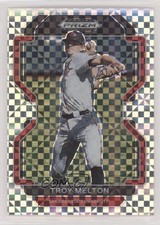 2022 Panini Prizm Draft Picks Power Plaid Prizm 34/35 Troy Melton #PDP117 0j81