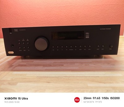 High-End ARCAM AV 9, Vorverstärker / Prozessor, schwarz