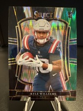 2025 Panini Select - Premier Level Kyle Williams #178 Black & Green Shock Prizm